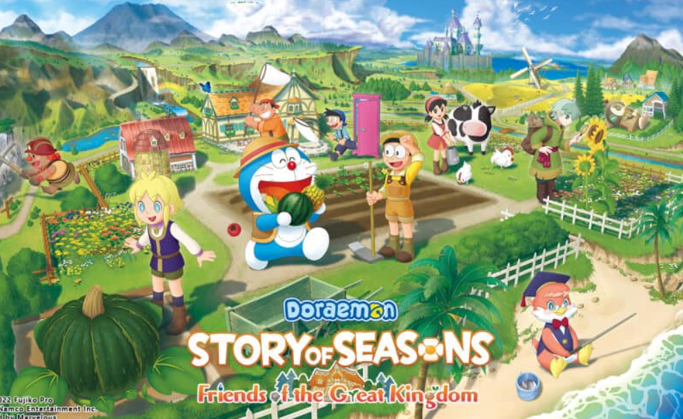 《哆啦A梦 牧场物语:大自然王国与大家的家 DORAEMON STORY OF SEASONS Friends of the Great Kingdom》Switch中文版NSZ下载 – 含1.3.0补丁+8DLC_0