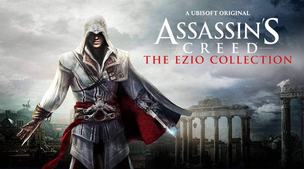 《刺客信条:艾吉奥合集 Assassins Creed The Ezio Collection》Switch中文版XCI下载 – 含1.3补丁+2DLC+金手指_0