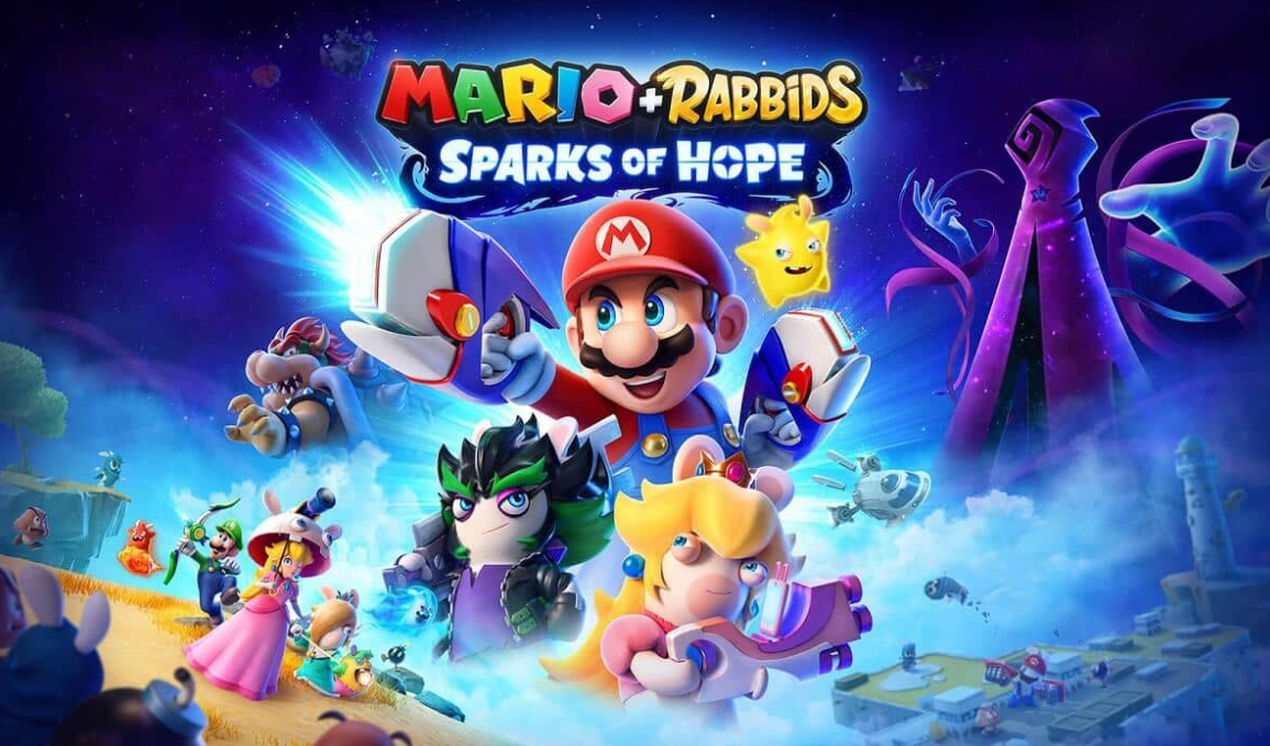 《马里奥+疯狂兔子:星耀之愿 Mario+Rabbids: Sparks of Hope》Switch中文版NSP下载 – 含补丁+DLC+金手指_0