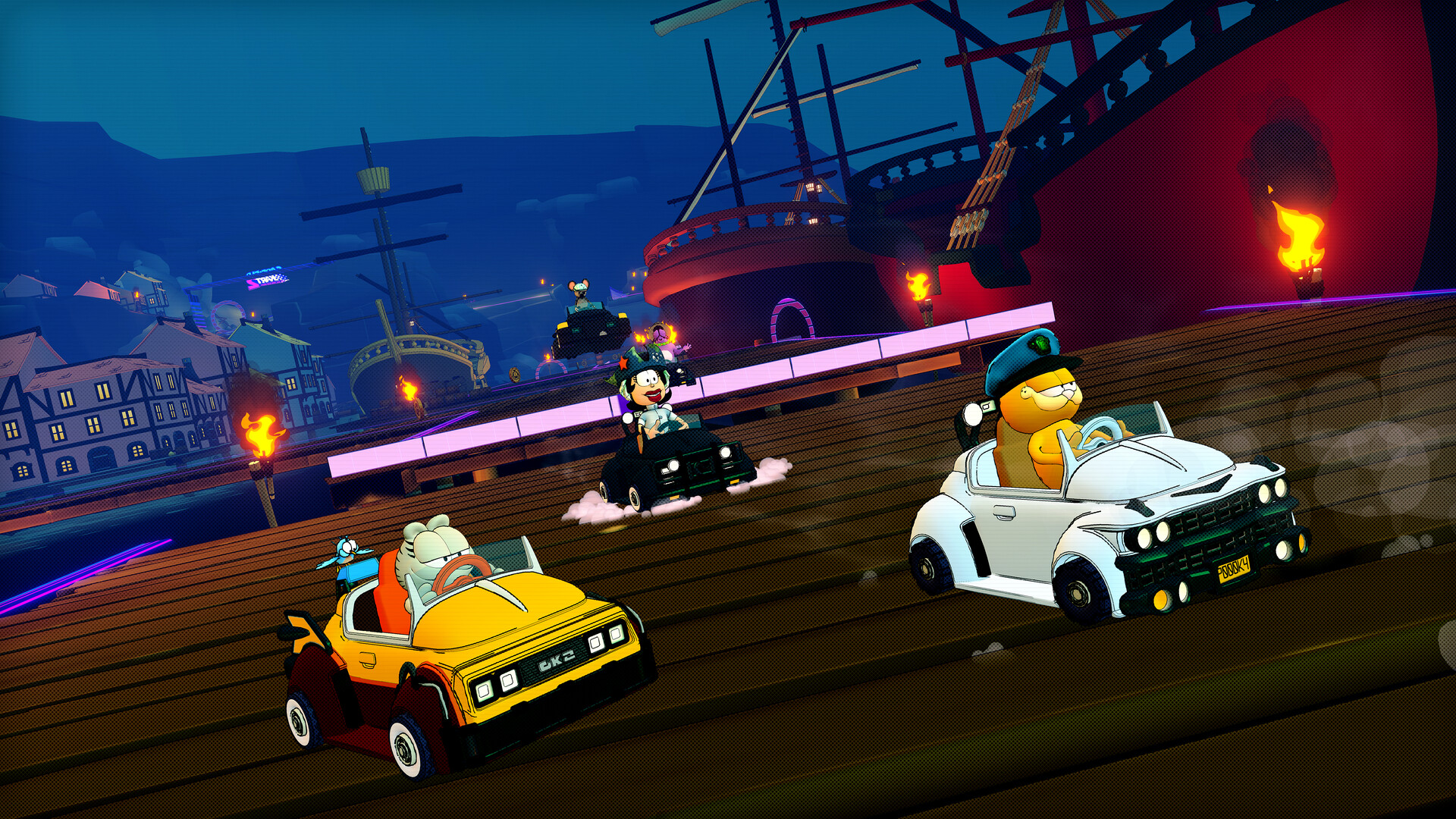 《加菲猫卡丁车2:无限漂移/Garfield Kart 2 – All You Can Drift》PC中文版下载_1