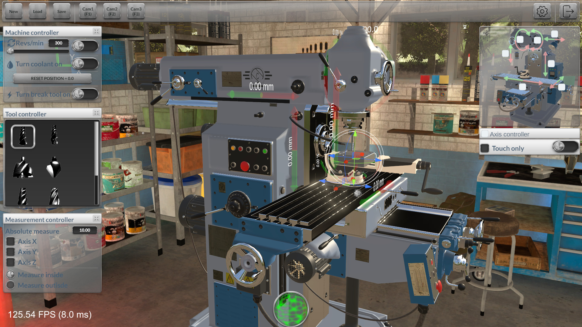 《铣削机模拟器/Milling machine simulator》PC中文版下载-含v1.4.0_1