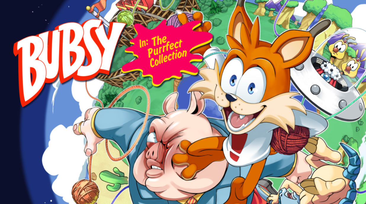 《山猫 完美合集 Bubsy in The Purrfect Collection》Switch美版NSZ下载 – 含1.0.1补丁_1