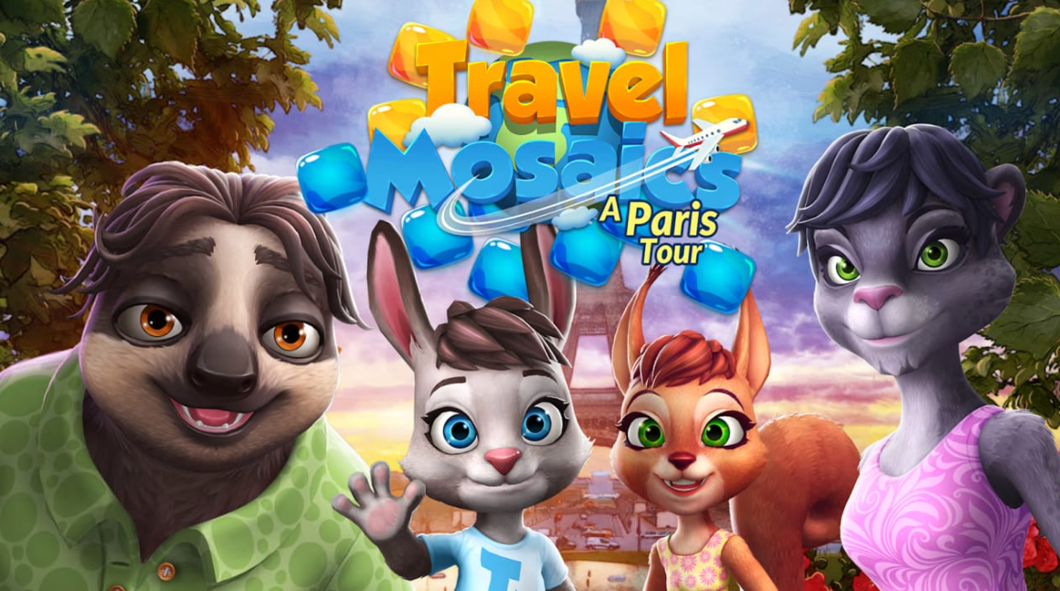 《旅行马赛克:巴黎之旅 Travel Mosaics: A Paris Tour》Switch NSP下载_0