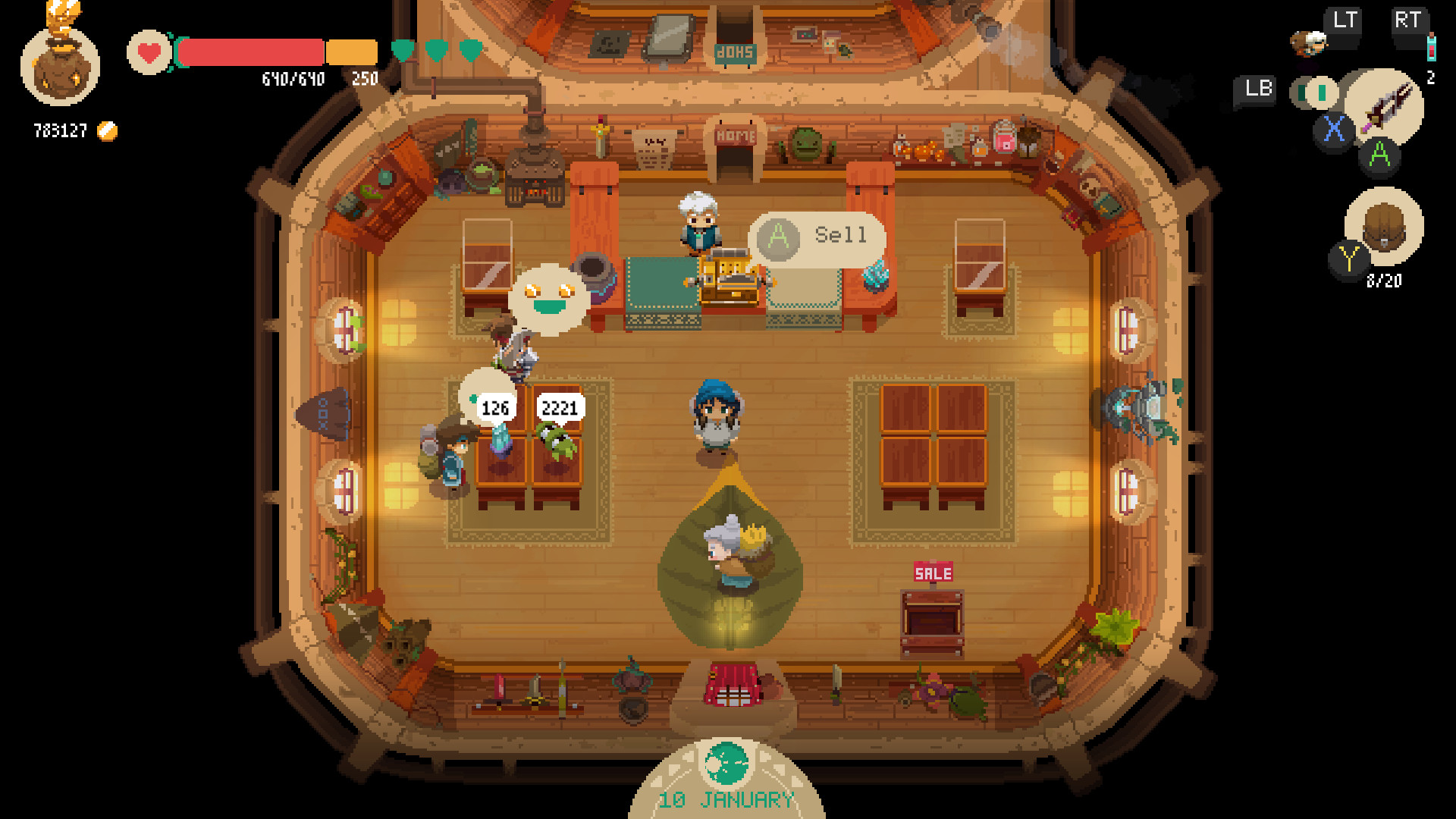 《夜勤人 Moonlighter》Switch金手指下载 – 含v1.0.0.11_1
