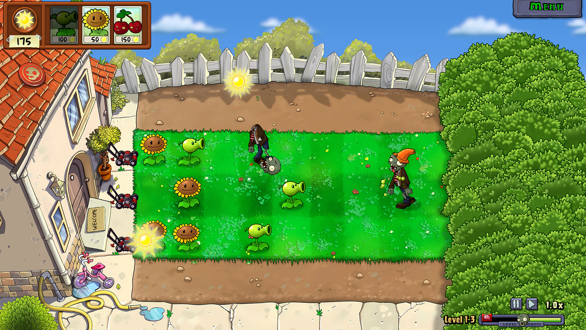 《植物大战僵尸:重植版 Plants vs. Zombies: Replanted》Switch中文版下载+1.01补丁整合版_1