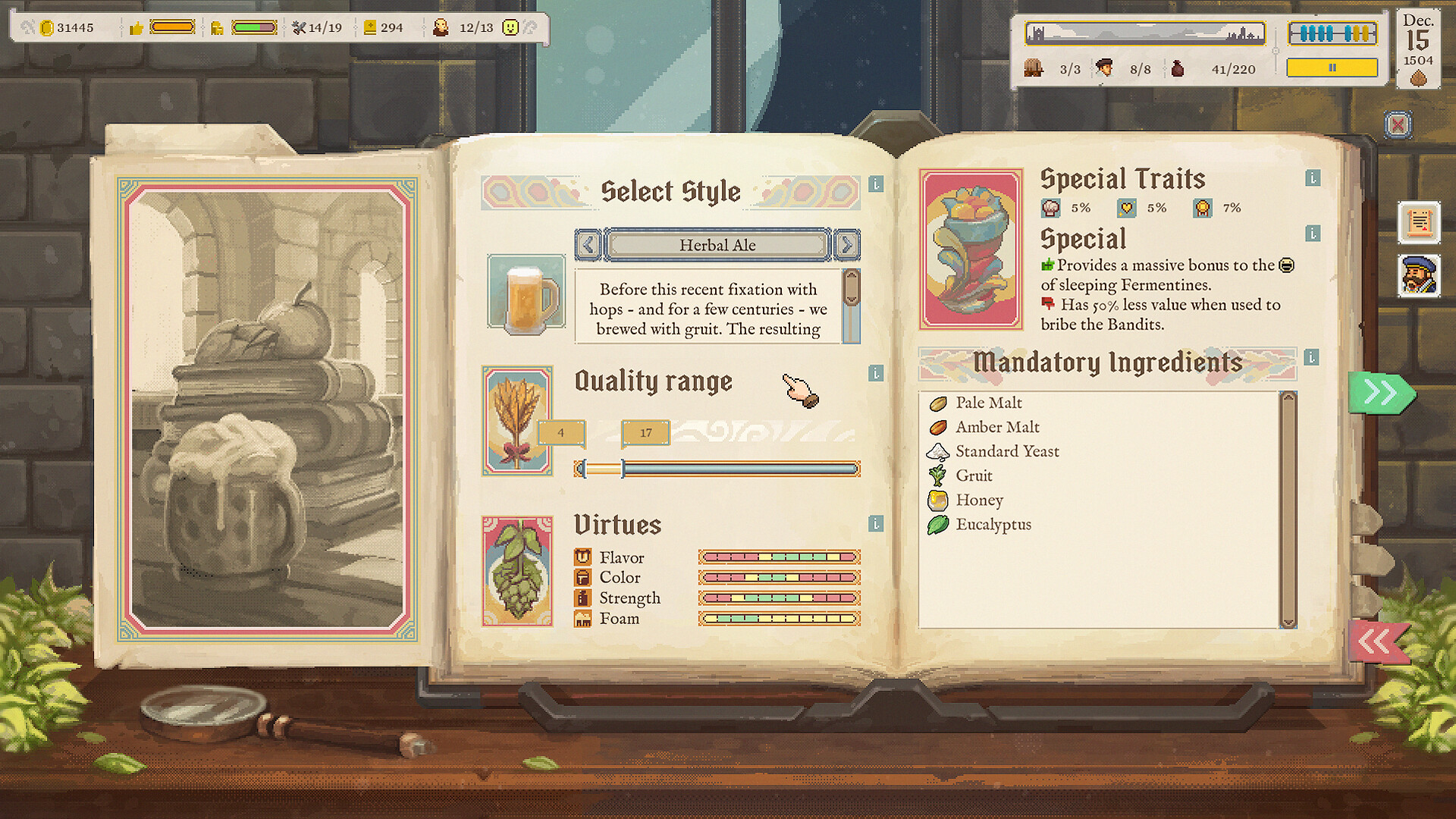 《修道院酿酒大亨/Ale Abbey – Monastery Brewery Tycoon》PC中文版下载-含Build.20302212_0