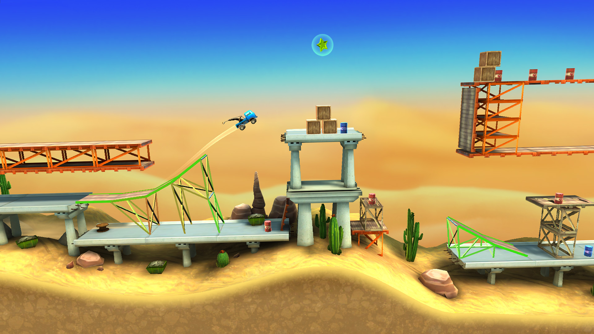 《桥梁建造师:特技/Bridge Constructor Stunts》PC中文版下载-含v1.1HF_0