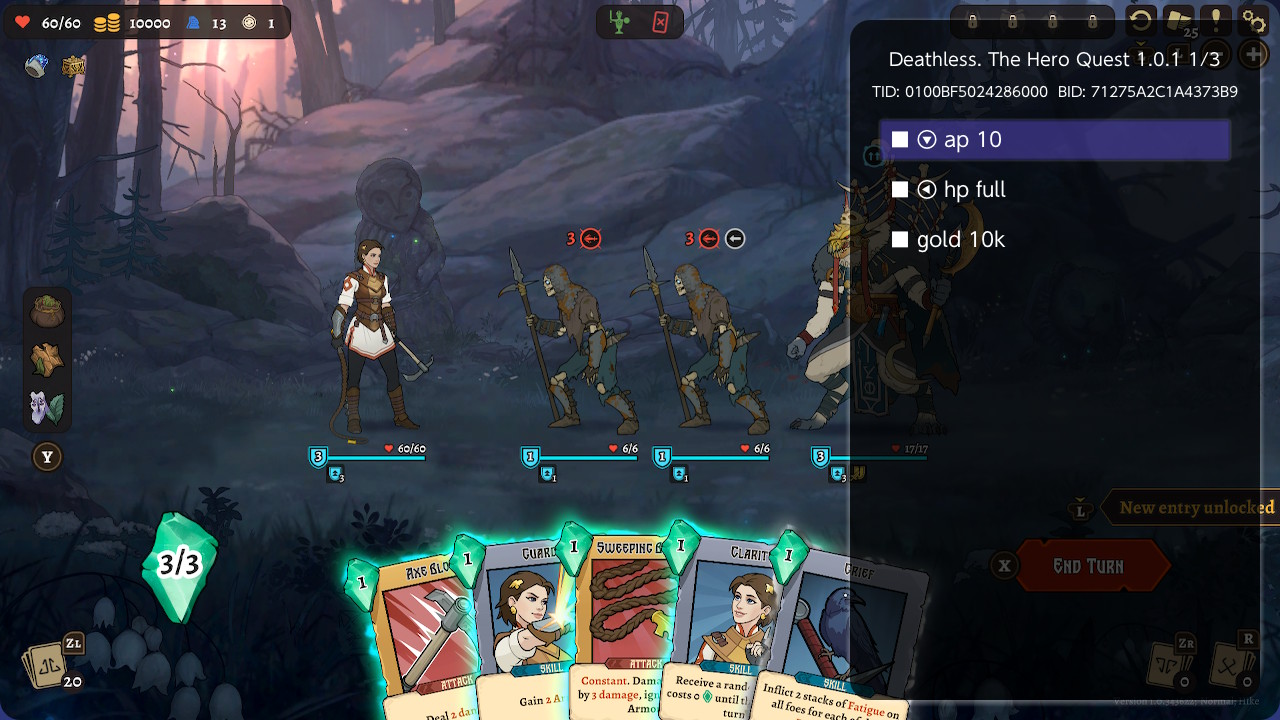 《不死:英雄任务 Deathless:The Hero Quest》Switch金手指下载 – 含1.0.1_0
