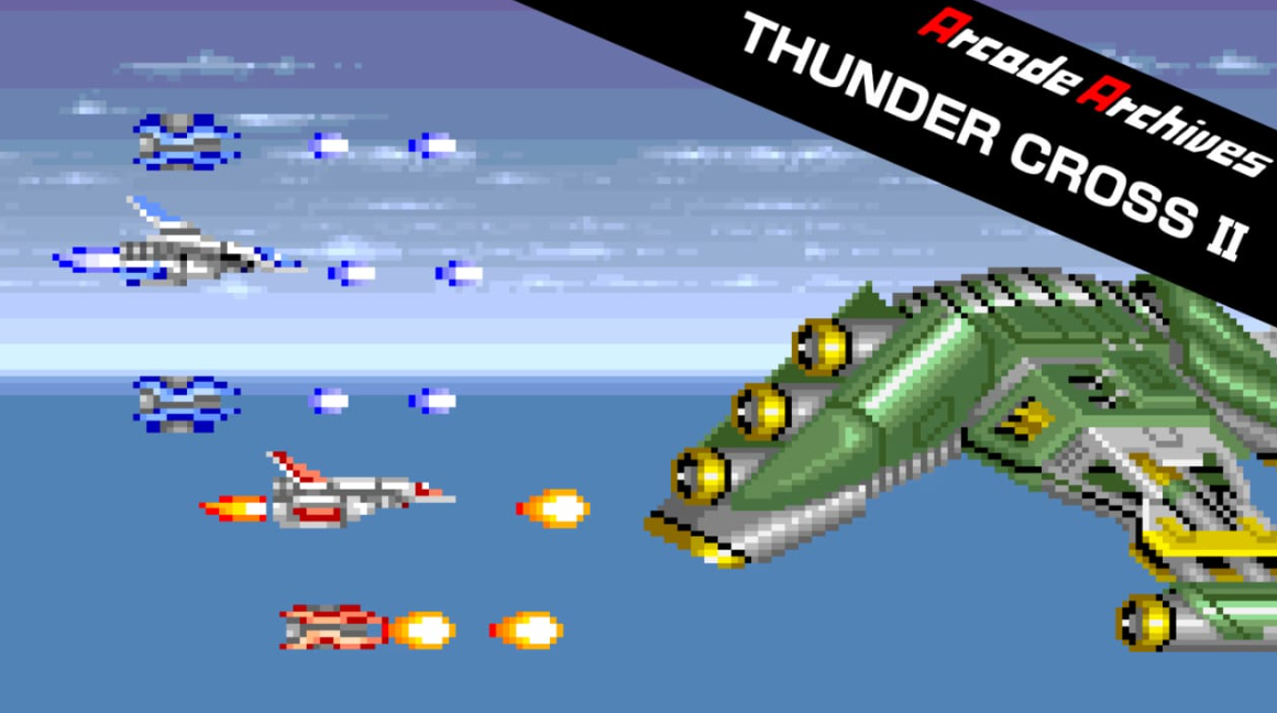 《街机档案馆:雷霆战机2 Arcade Archives THUNDER CROSS II》Switch英文版NSP下载_0