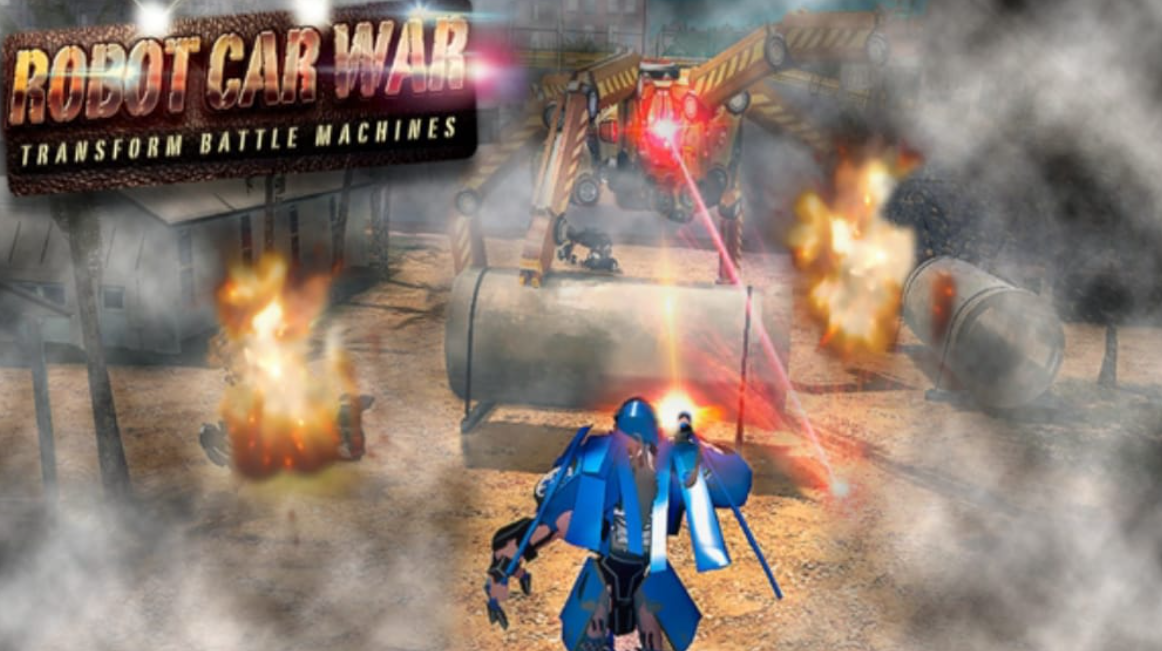 《机器人汽车战争:改造战斗机器 Robot Car War: Transform Battle Machines》Switch英文版NSP下载_0