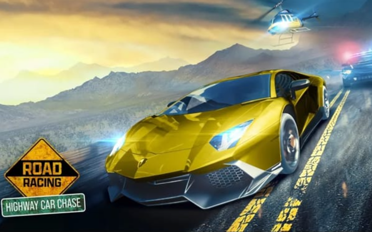 《公路赛车:高速竞逐 Road Racing Highway Car Chase》Switch英文版NSP下载_0