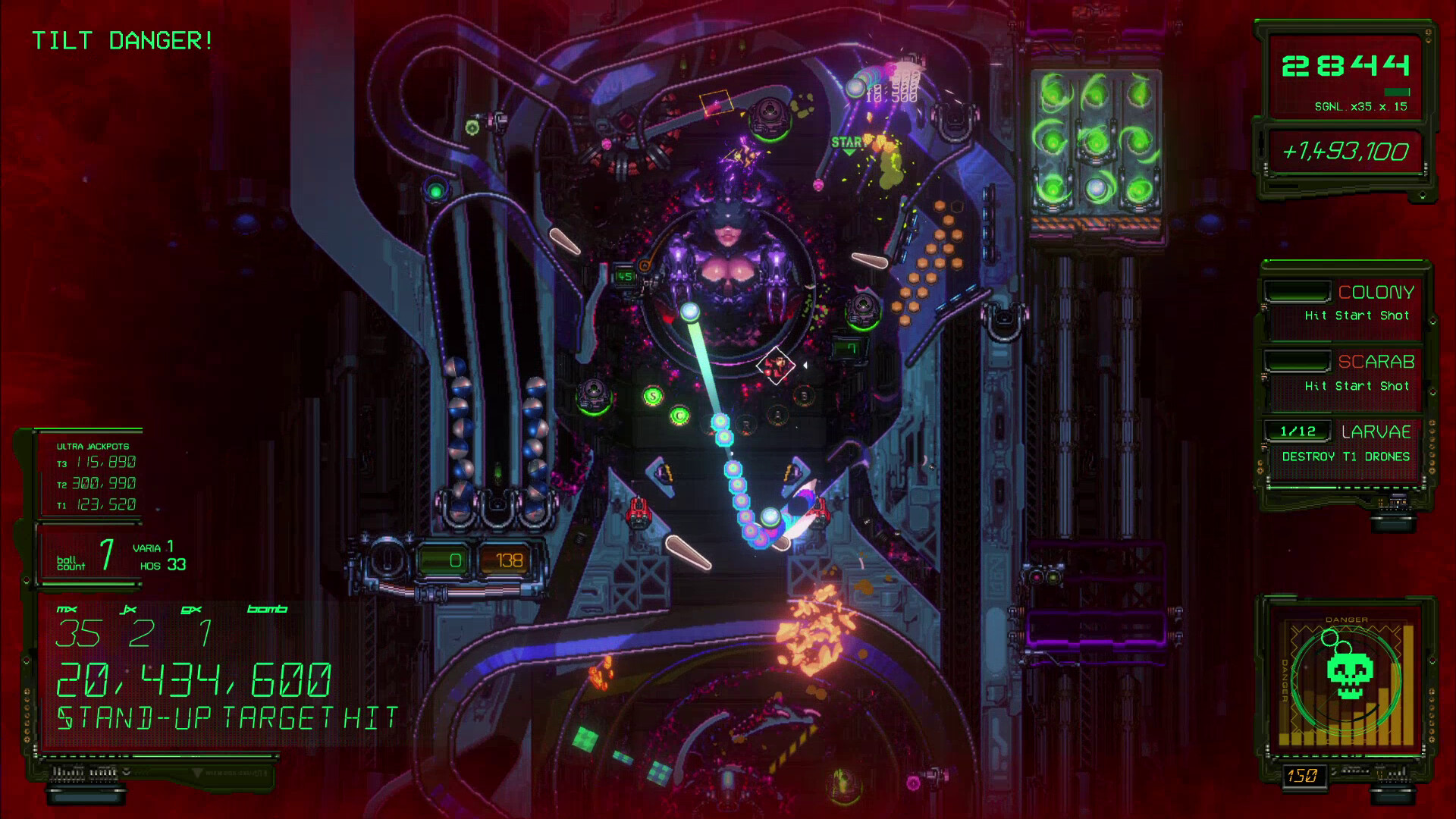 《异种弹珠/XENOTILT: HOSTILE PINBALL ACTION》PC中文版下载-含v1.777_1