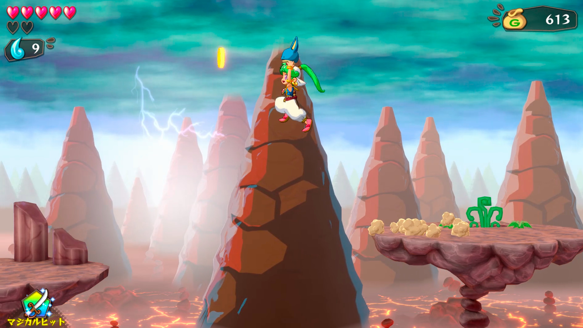 《神奇小子 亚莎在怪物世界 Wonder Boy Asha in Monster World》Switch中文版NSP下载_1