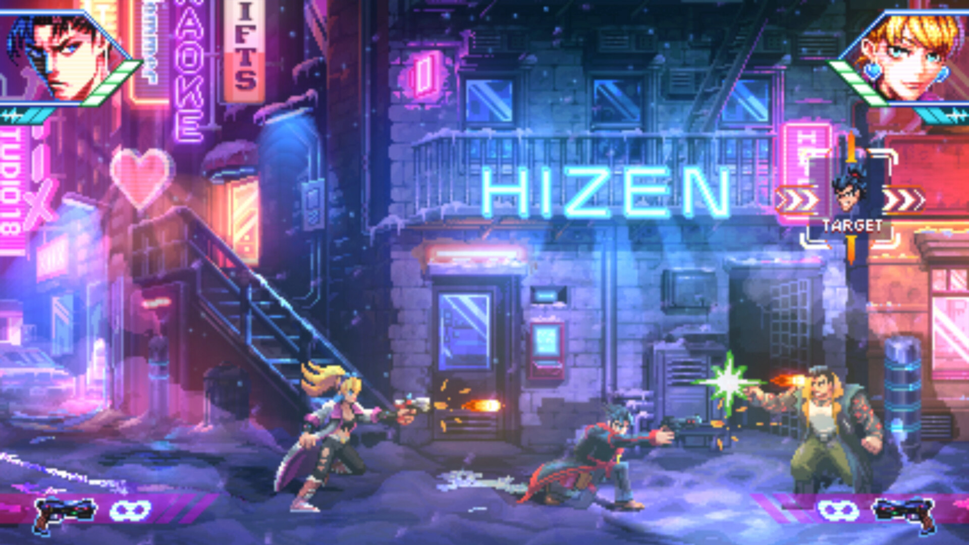 《霓虹地狱 Neon Inferno》Switch美版中文NSZ下载 – 含1.0.2补丁_2