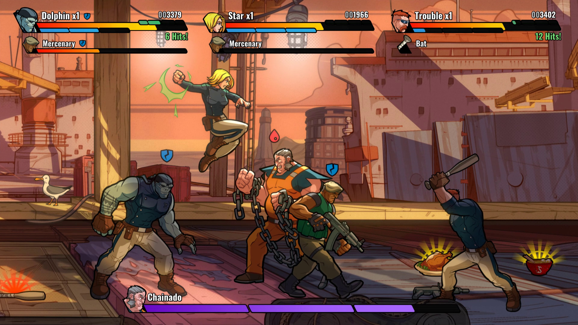 《混乱斗士 Mayhem Brawler》Switch中文版NSZ下载 – 含2.2.39补丁_2