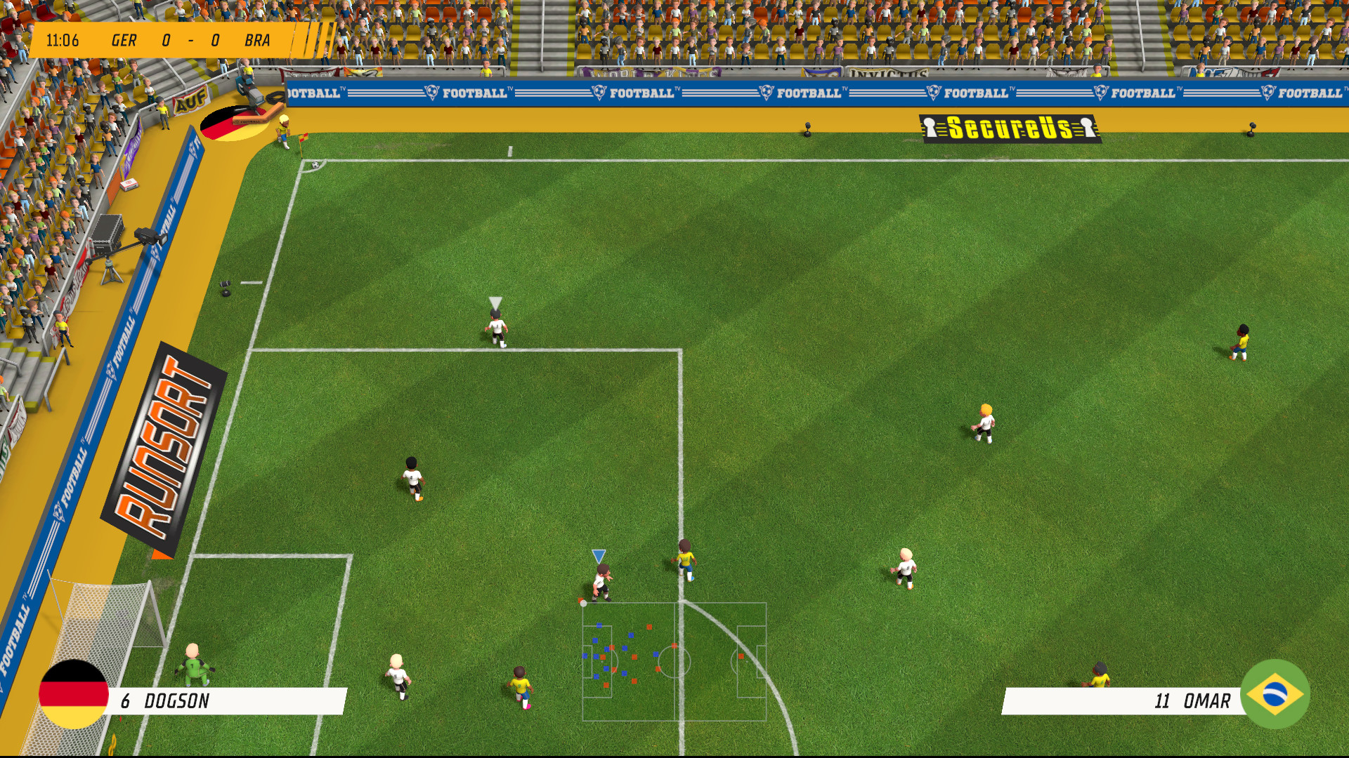 《超级足球爆炸:美国 VS 欧洲 Super Soccer Blast America VS Europe》Switch中文版NSP下载 – 含1.0.9补丁_1