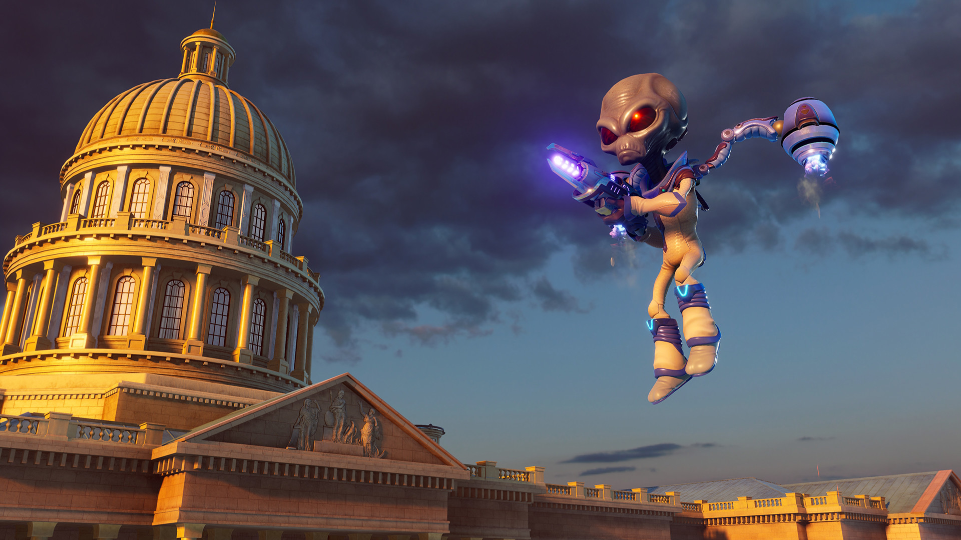 《毁灭全人类 Destroy All Humans!》Switch中文版NSP下载 – 含1.0.1补丁_2