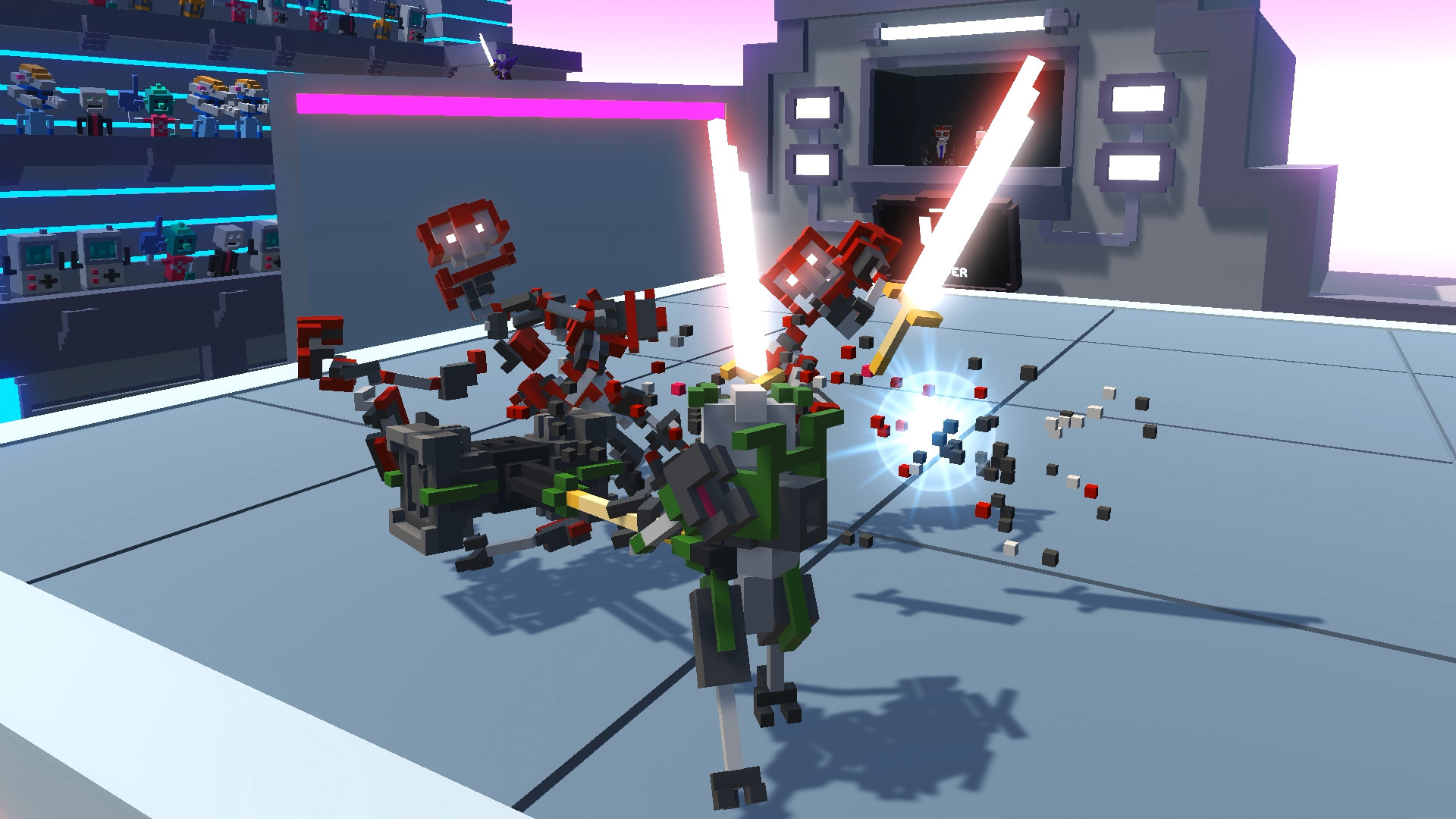 《机器人角斗场 Clone Drone in the Danger Zone》Switch NSZ下载 – 含1.6.2补丁_2