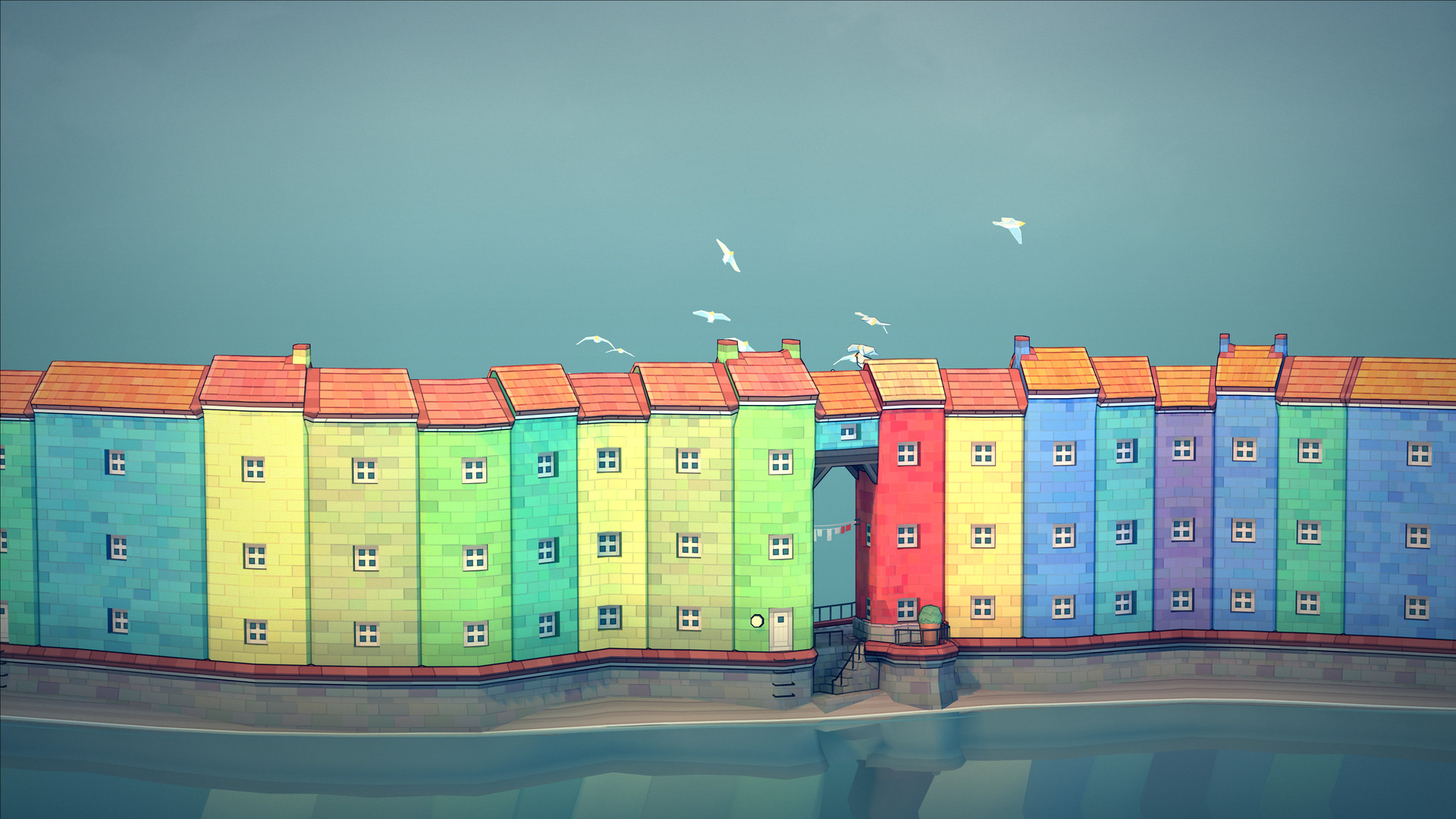 《城镇设计师 Townscaper》Switch中文版NSP下载 – 含1.0.1补丁_1