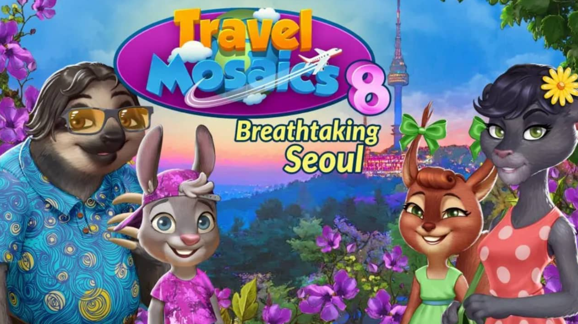 《旅行马赛克8:惊人首尔 Travel Mosaics 8: Breathtaking Seoul》Switch英文版NSP下载_0