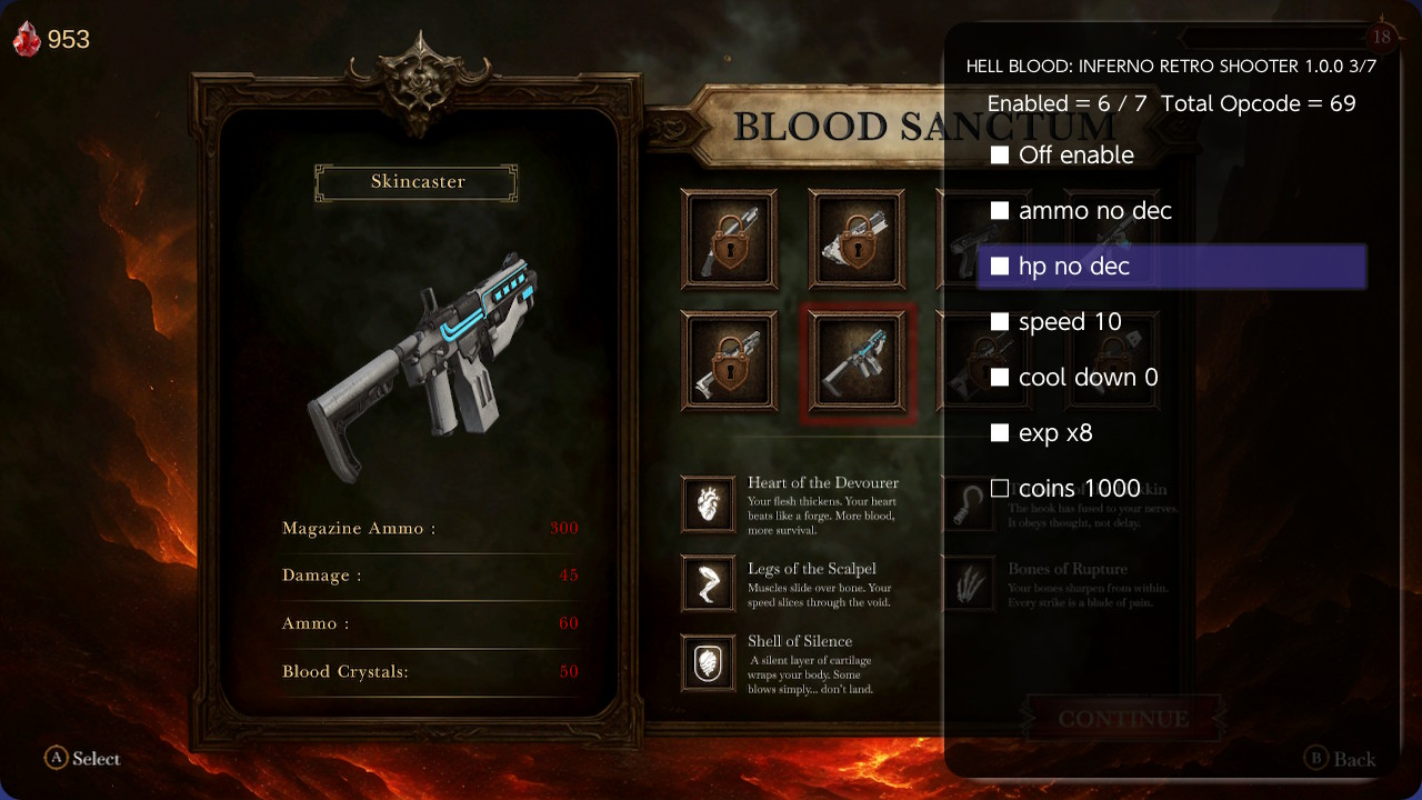 《地狱之血:地狱复古射击游戏 HELL BLOOD》Switch金手指下载 – 含1.0.0_0