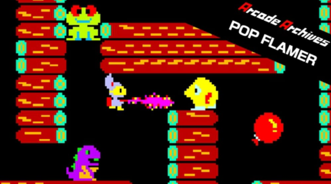 《街机:POP火焰 Arcade Archives POP FLAMER》Switch英文版NSP下载_0