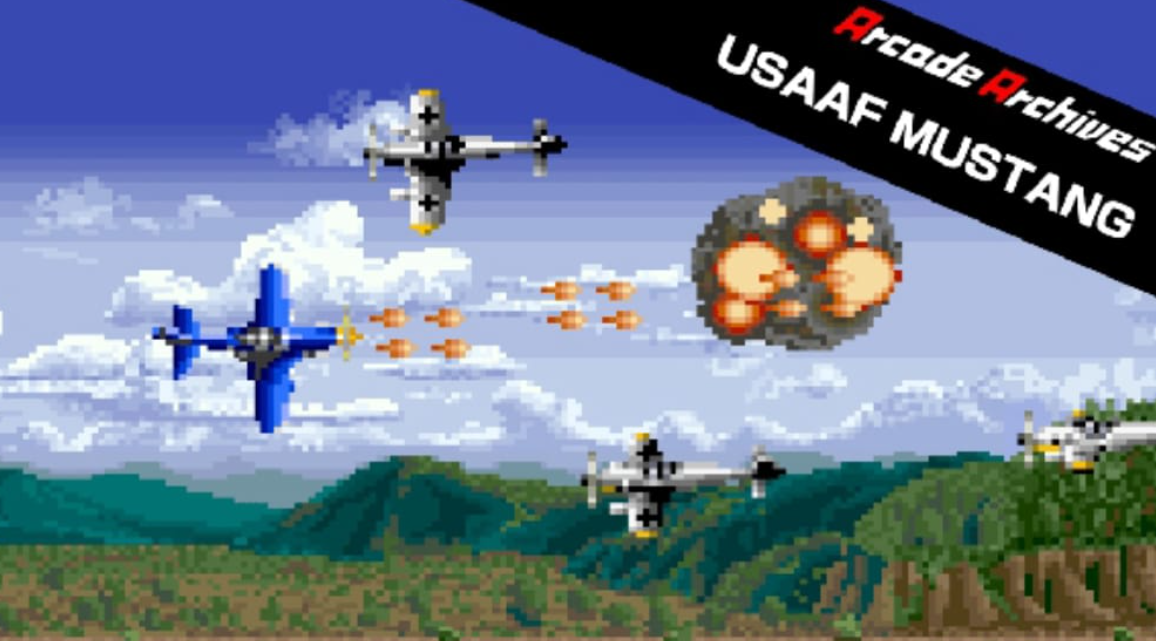 《街机:野马战机 Arcade Archives USAAF MUSTANG》Switch英文版NSP下载_0