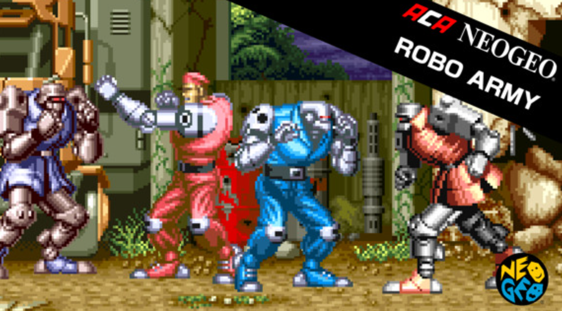 《街机:机甲神兵 ACA NEOGEO ROBO ARMY》Switch英日文版NSP下载_0