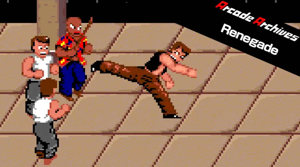 《街机档案:热血硬派 Arcade Archives Renegade》Switch英文版NSP下载 – 含1.0.0补丁_0