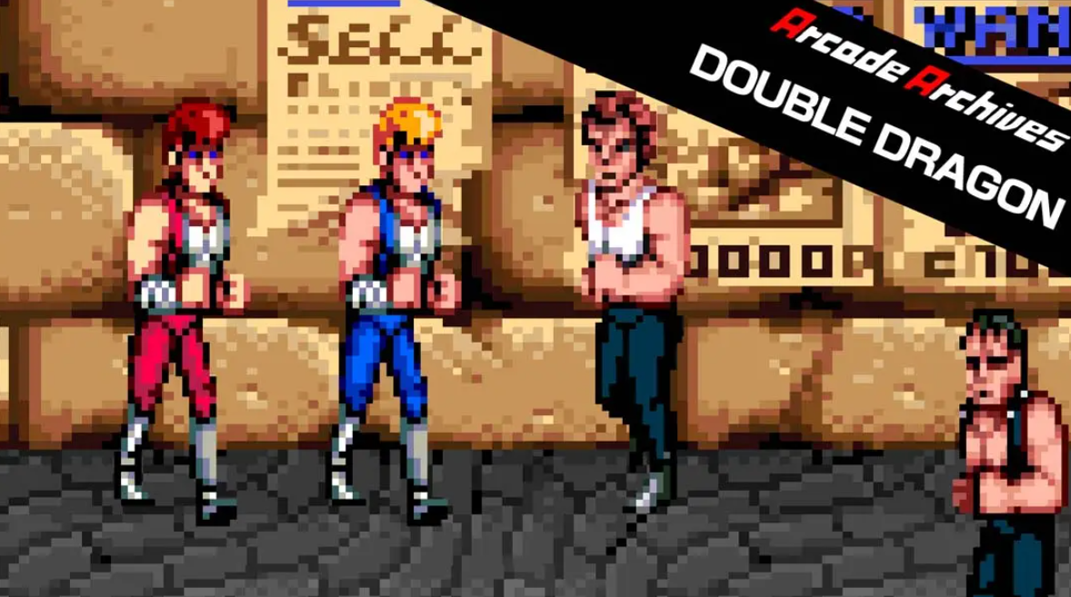 《街机档案:双截龙1 Arcade Archives DOUBLE DRAGON》Switch英文版NSP下载 – 含1.0..0补丁_0