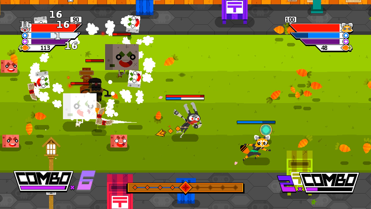 《忍者兔:胡萝卜大战 Ninjin: Clash of Carrots》Switch中文版NSZ下载 – 含3.0补丁_2