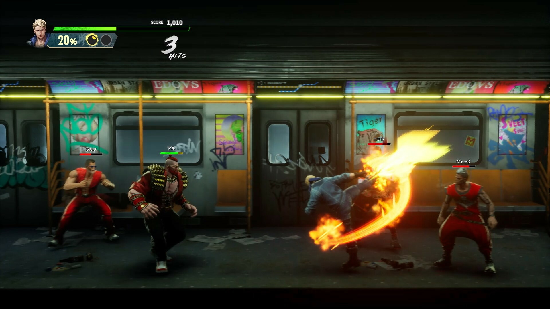 《双截龙 再临 Double Dragon Revive》Switch金手指下载 – 含N1.30_2