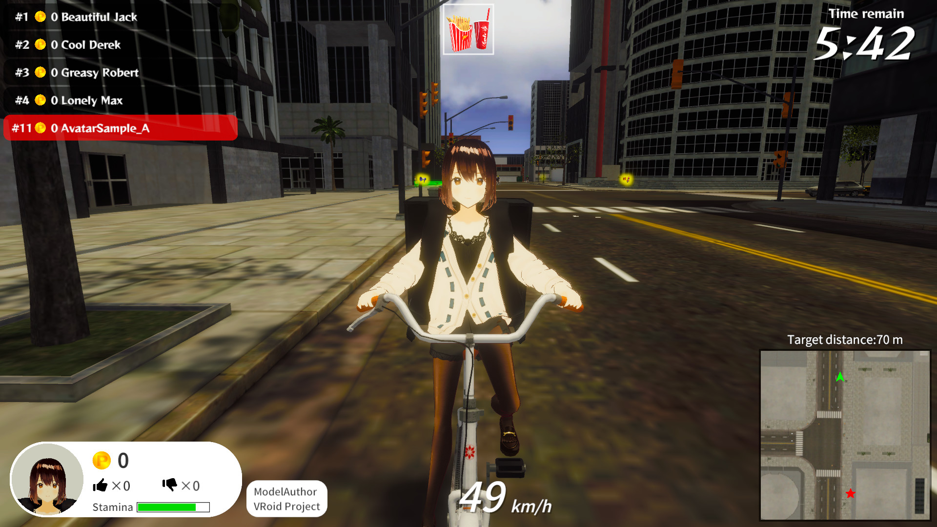 《送餐大战 Food Delivery Battle》Switch英文版NSP下载_2