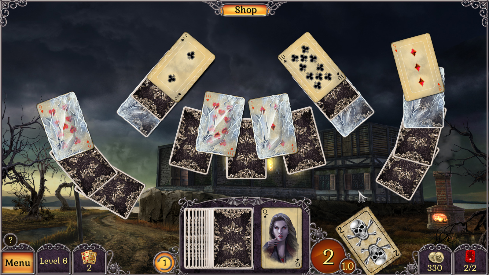 《宝石配对:暮色纸牌 Jewel Match Twilight Solitaire》Switch英文版NSP下载_1