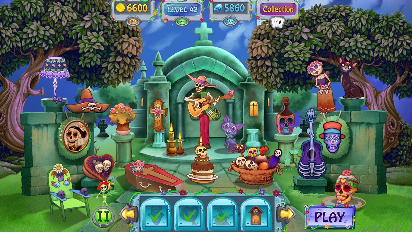 《亡灵节:纸牌合集 Day of the Dead – Solitaire Collection》Switch英文版NSP下载_1