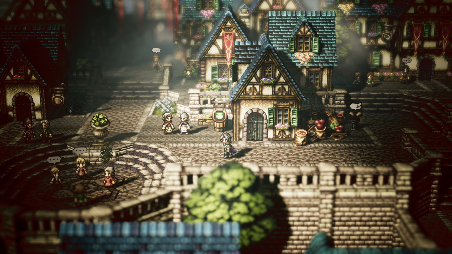 《八方旅人/歧路旅人 .OCTOPATH TRAVELER》Switch美版中文NSP下载 – 含1.0.5补丁_2
