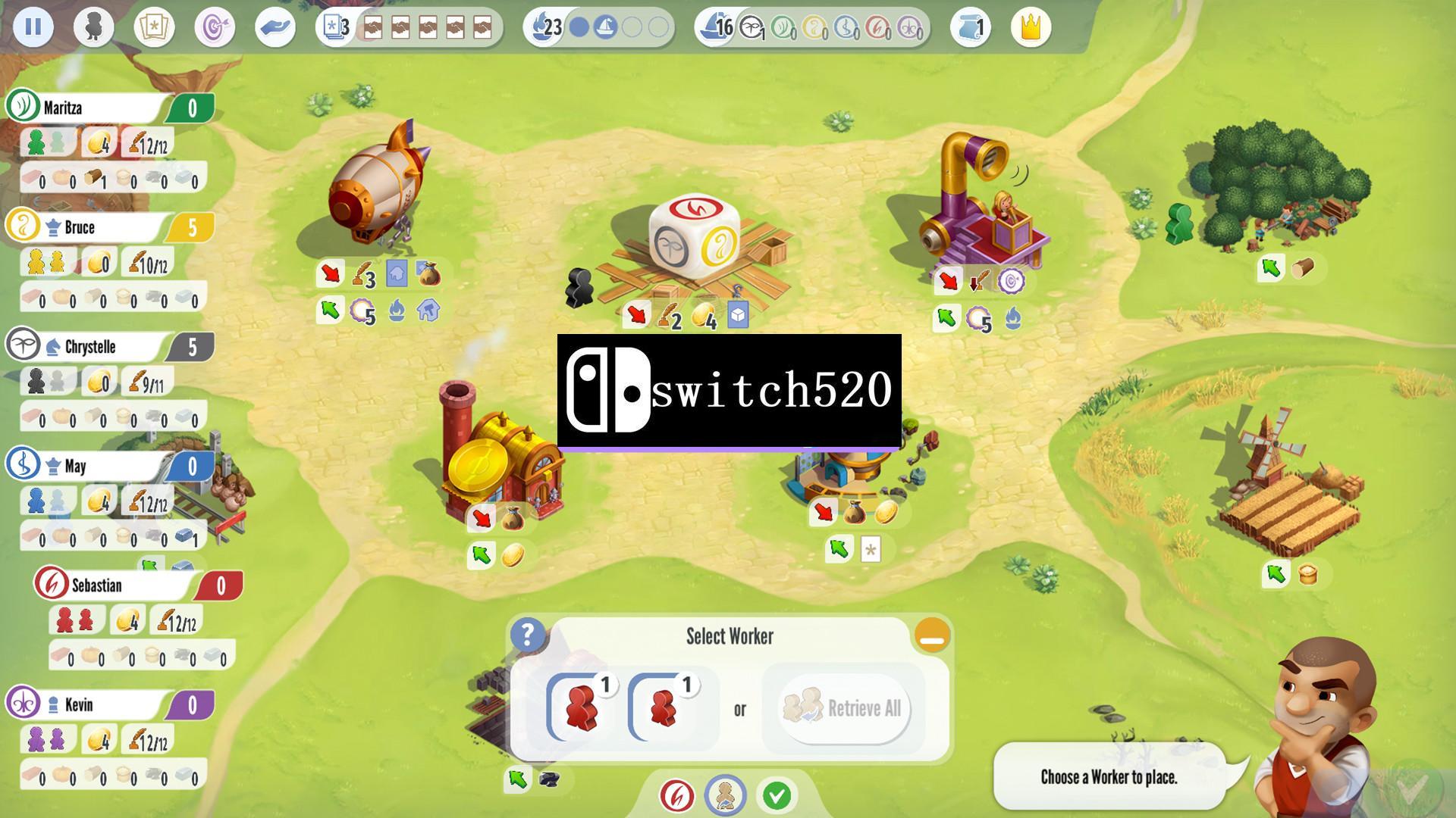 《契约石:数字版 Charterstone: Digital Edition》Switch美版中文NSP下载 – 含1.2.7补丁_2