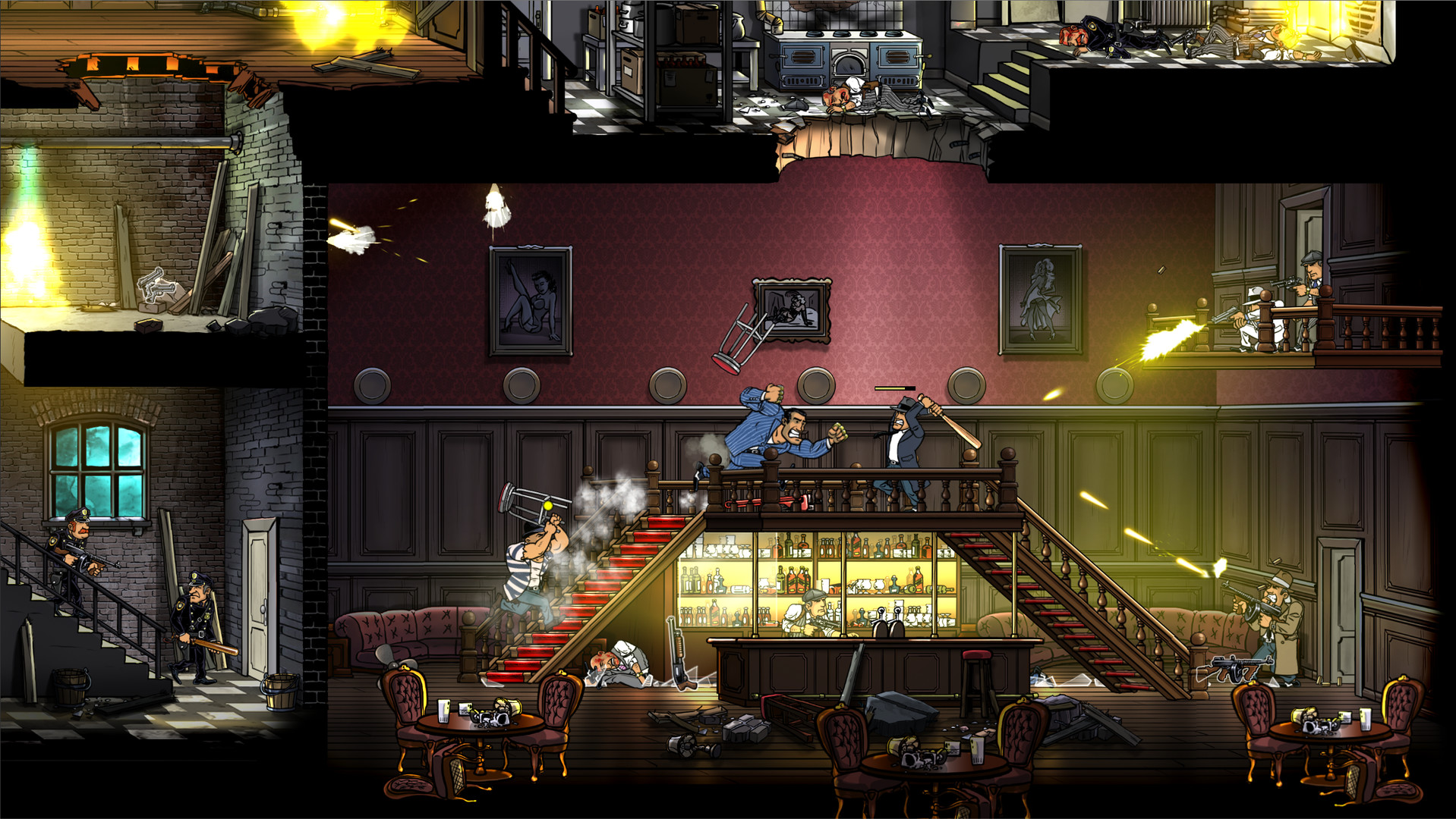 《枪,血,意大利黑手党 2 Guns Gore and Cannoli 2》Switch中文版NSP下载 – 含1.0.4补丁_1