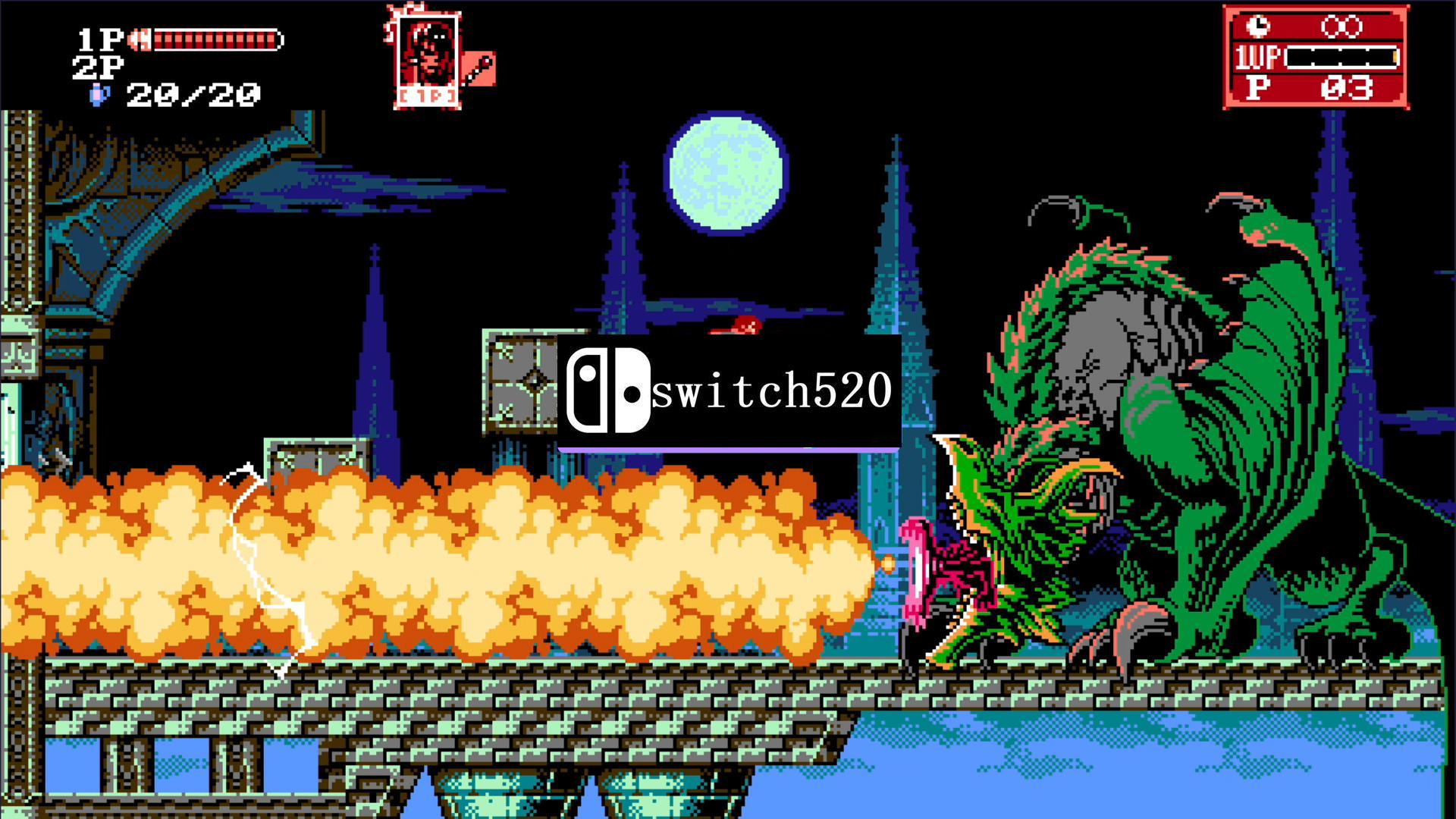 《血污:月之诅咒2 Bloodstained: Curse of the Moon 2》Switch英文版NSP下载 – 含1.3.2补丁_2