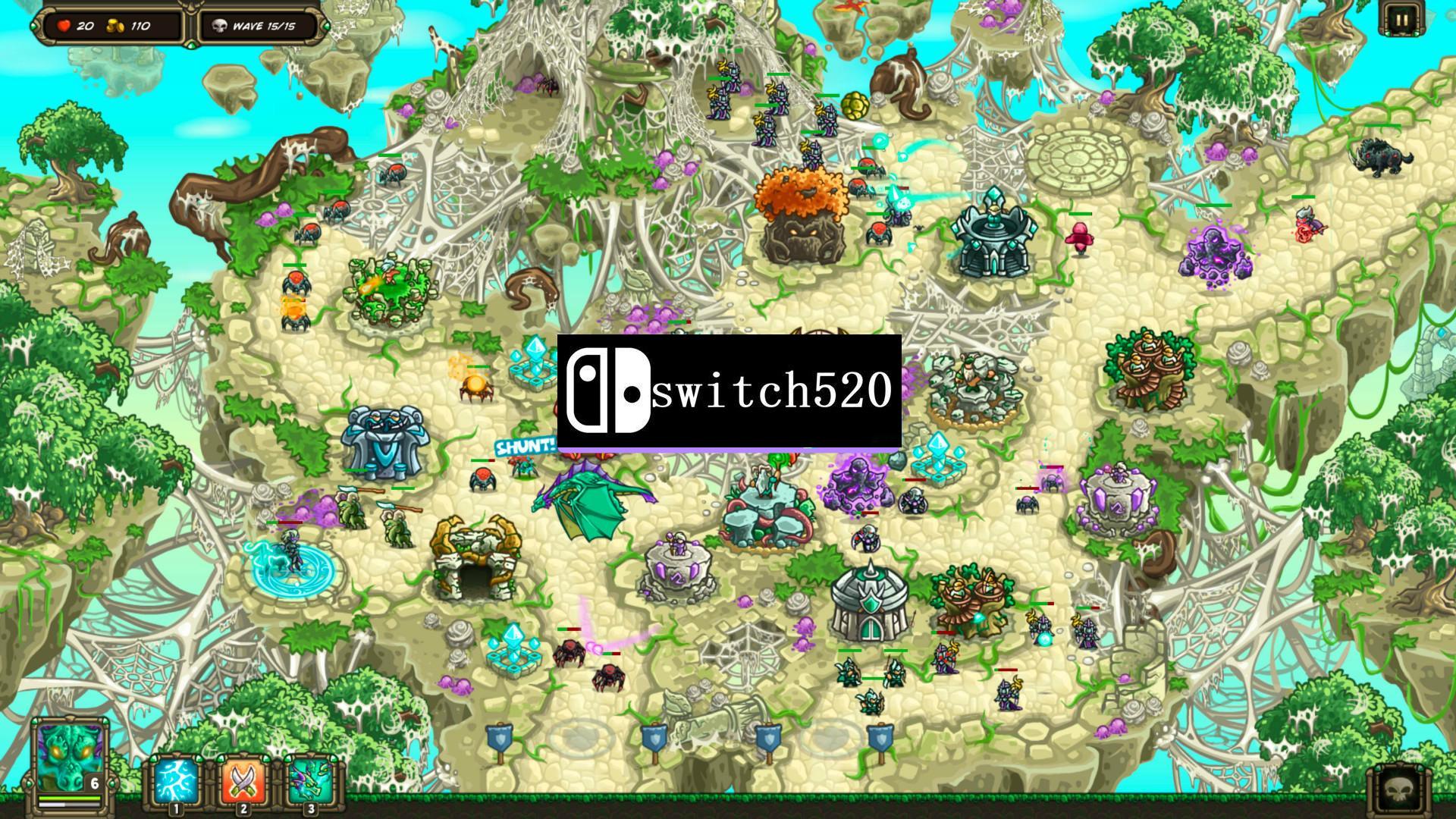 《王国保卫战:起源 Kingdom Rush Origins》Switch中文版NSP下载 – 含4.2.27.1补丁_1