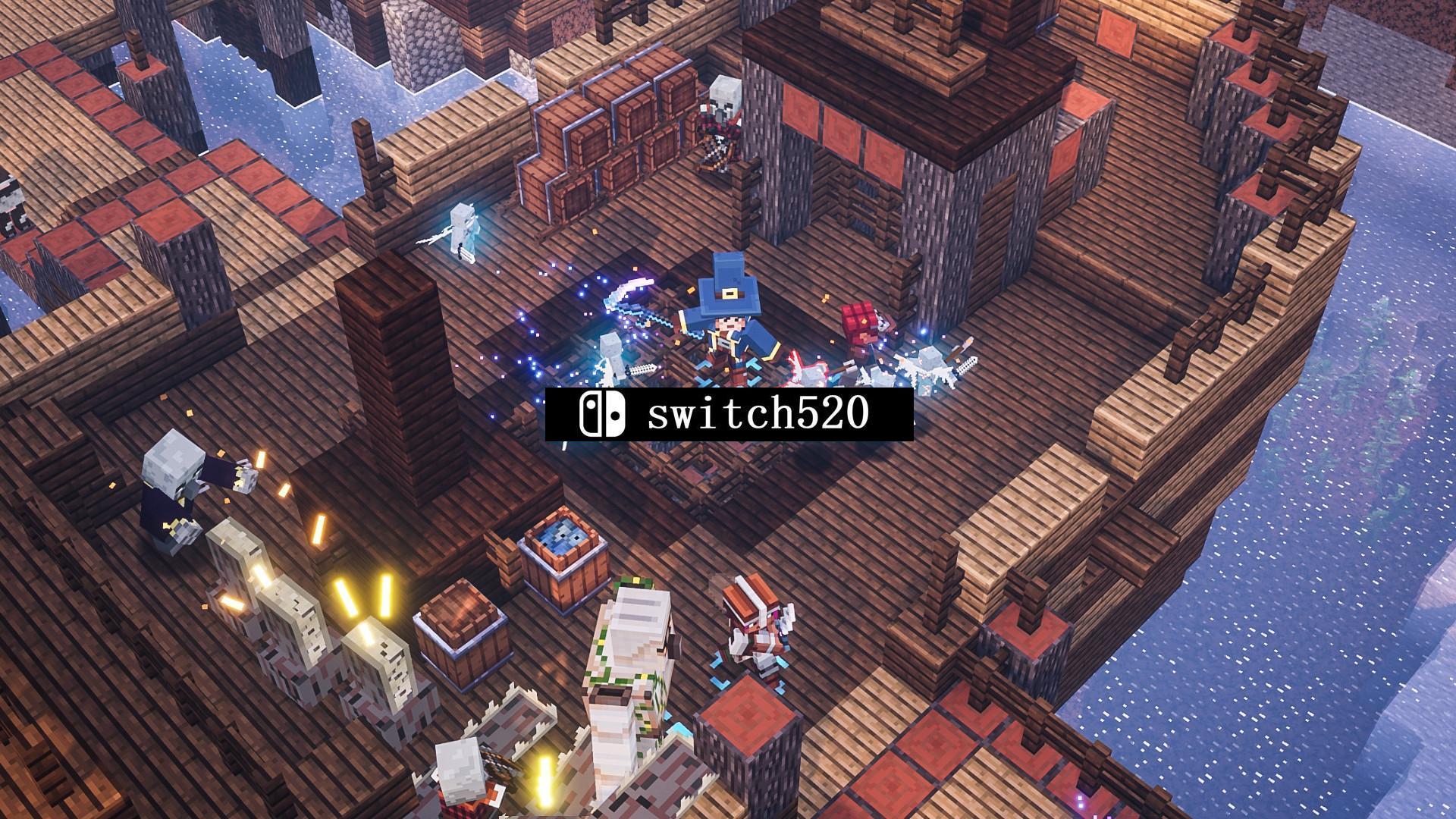 《我的世界:地下城 Minecraft Dungeons》Switch美版中文NSP下载 – 含1.17.0.0补丁+7DLC_1