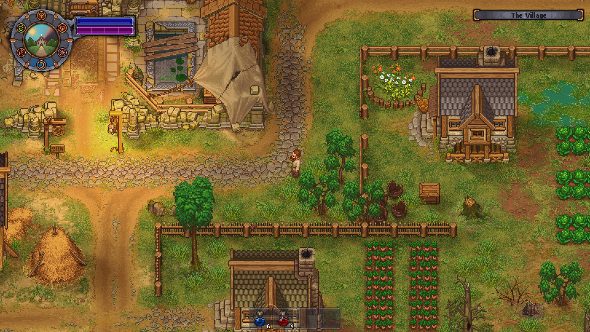 《守墓人 Graveyard Keeper》Switch美版中文NSP下载 – 含1.0.0.4633补丁+3DLC_1