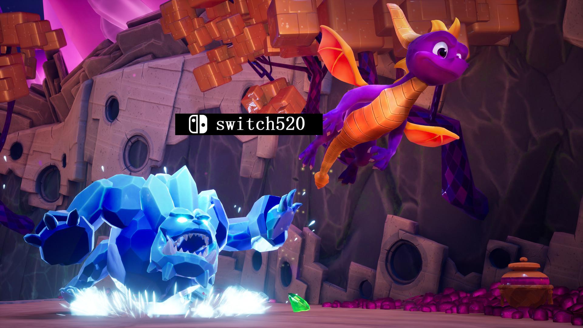 《小龙斯派罗:重燃三部曲 Spyro Reignited Trilogy》Switch英文版NSP下载 – 含1.0.1补丁_2
