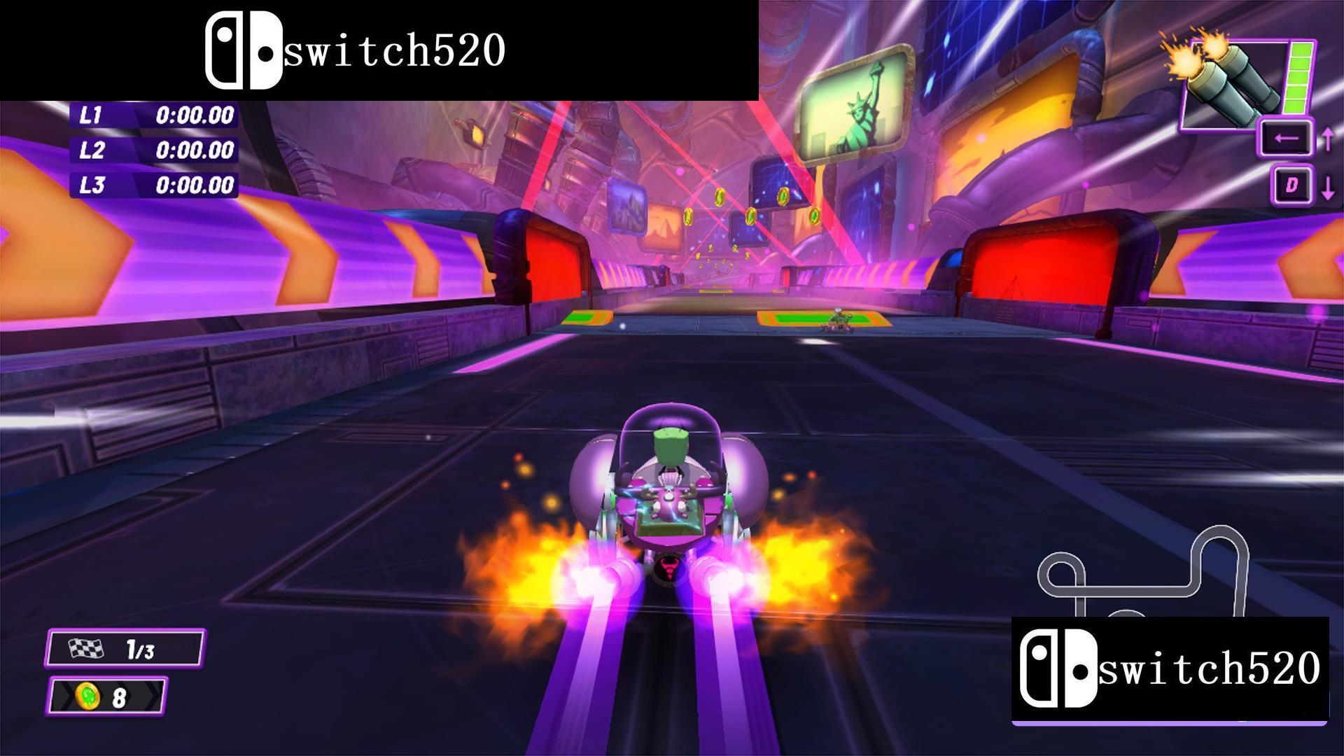 《尼克国际赛车手2:大奖赛 Nickelodeon Kart Racers 2: Grand Prix》Switch英文版NSP下载 – 含1.0.3补丁_1