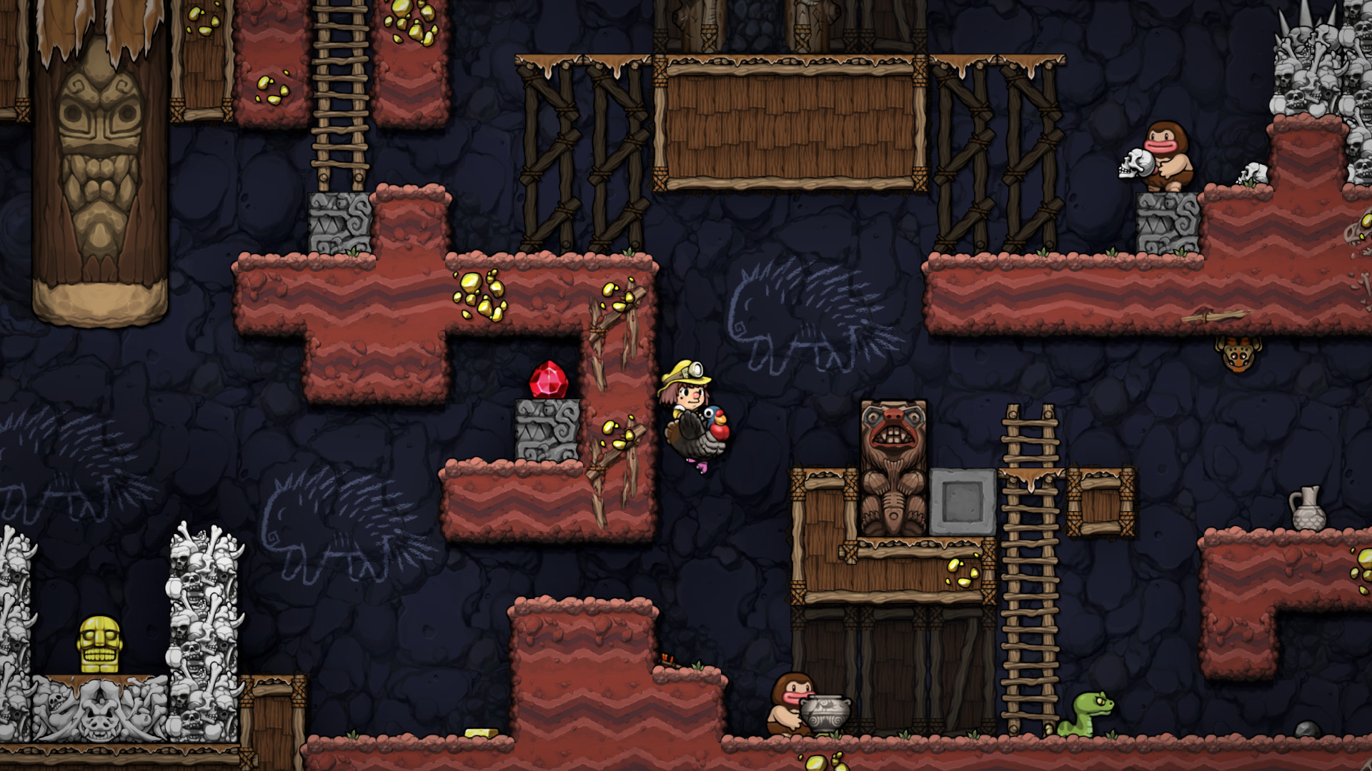 《洞窟探险2 Spelunky 2》Switch美版中文+1.28.0补丁_2