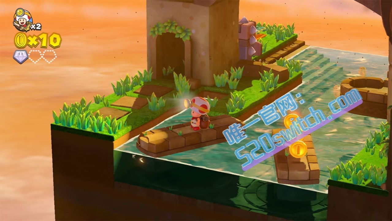 《前进!奇诺比奥队长 Captain Toad Treasure Tracker》Switch美版+1.4.2补丁+2DLC_1