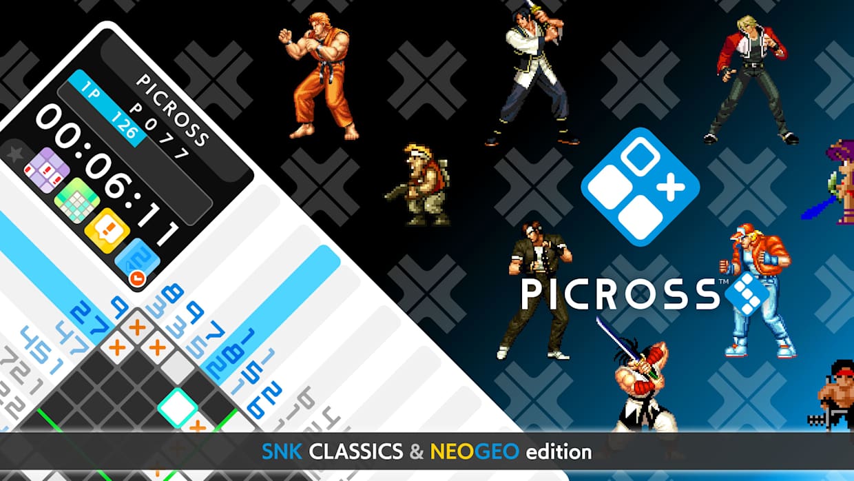 《绘图方块S SNK经典&NEOGEO PICROSS S SNK》Switch美版中文+1.0.3补丁_0