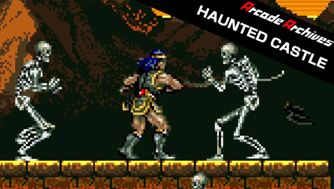 《街机档案馆:恶魔城 Arcade Archives HAUNTED CASTLE》Switch英文+1.0.2补丁_0