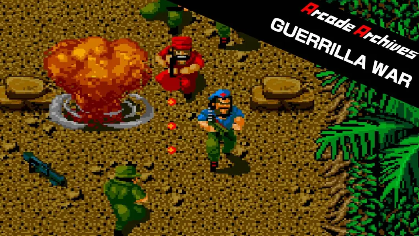 《街机档案馆:古巴战士 Arcade Archives GUERRILLA WAR》Switch英文+1.0.0补丁_0