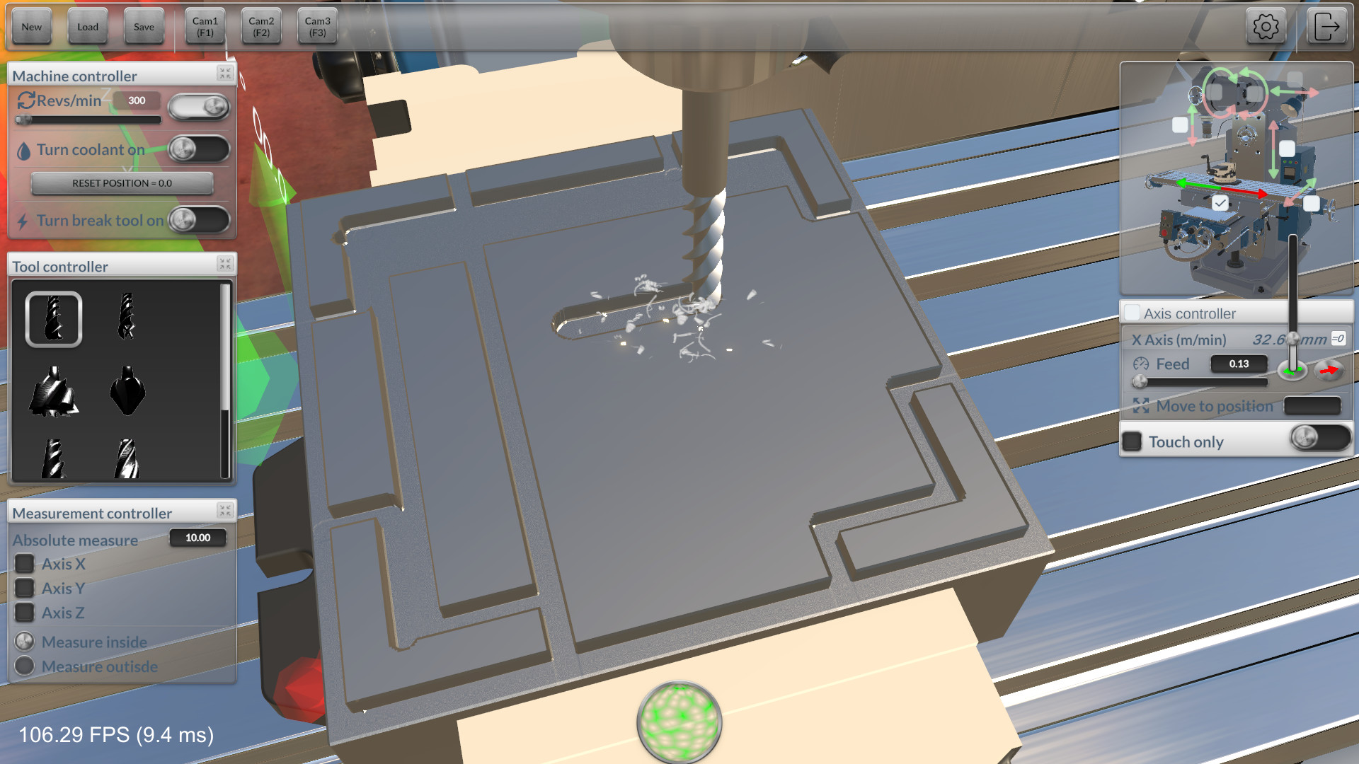 《铣削机模拟器/Milling machine simulator》PC中文版下载-含Build.22183249_1